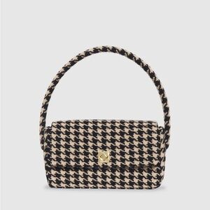 Anine Bing NICO BAG - HOUNDSTOOTH
